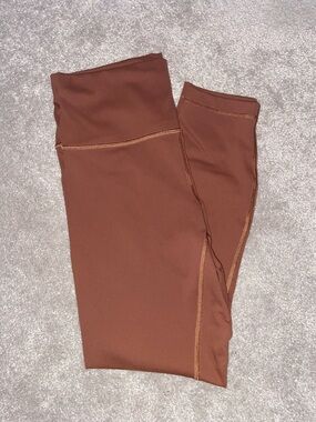 lululemon Wunder Train High-Rise Tight in Rust